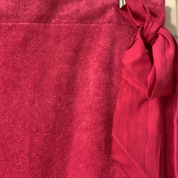 Juicy Couture S pink terry cloth spa wrap, Anacapri, S, NWT - Picture 3 of 7